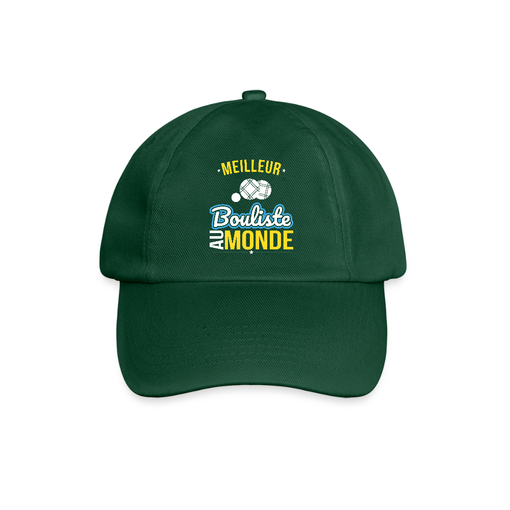 Casquette classique - Meilleur bouliste au monde - vert bouteille