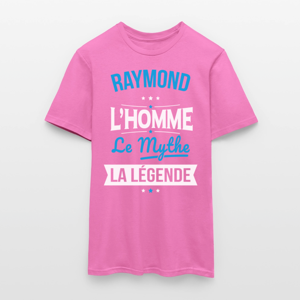 T-shirt Homme - Raymond - l'Homme - le Mythe - la Légende - rose