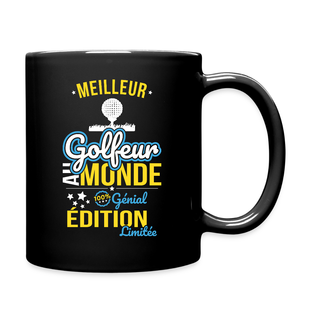 Mug uni - Meilleur Golfeur au monde - 100% génial - noir