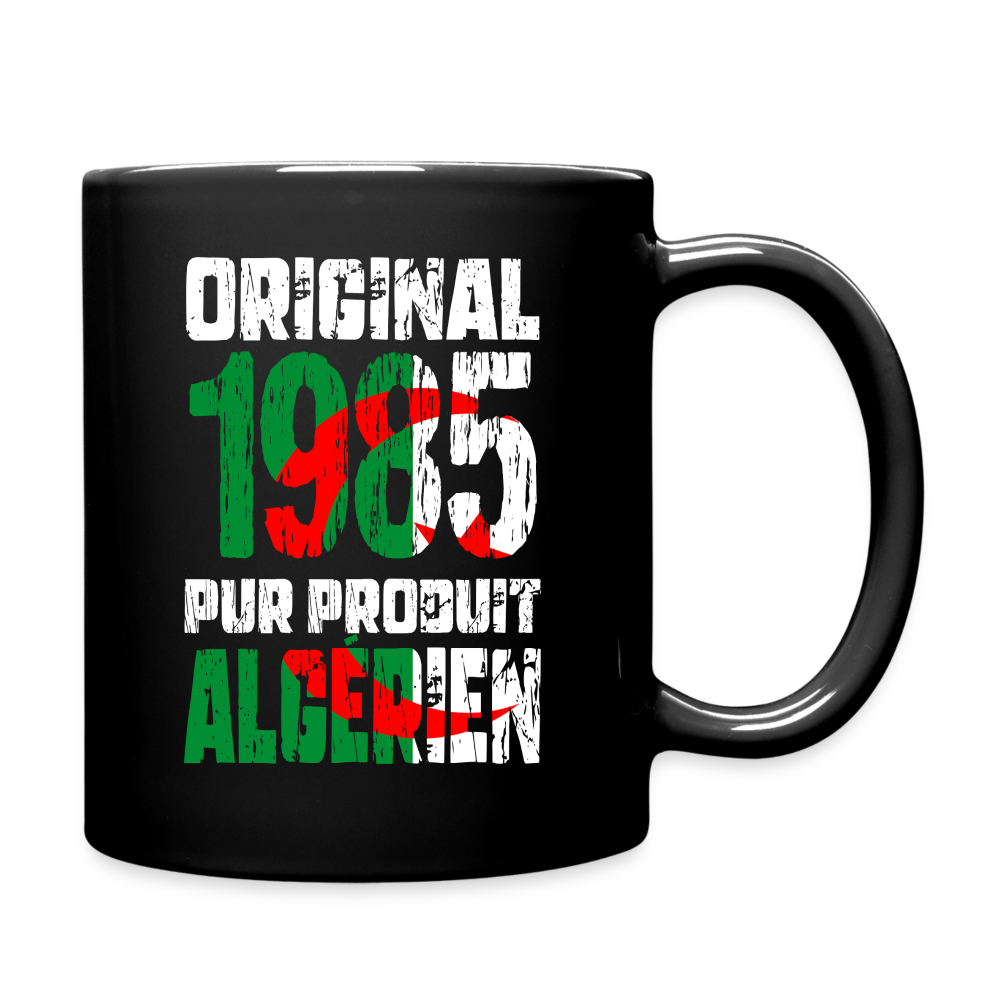 Mug uni - Anniversaire 40 Ans - Original 1985 - Pur produit Algérien - noir
