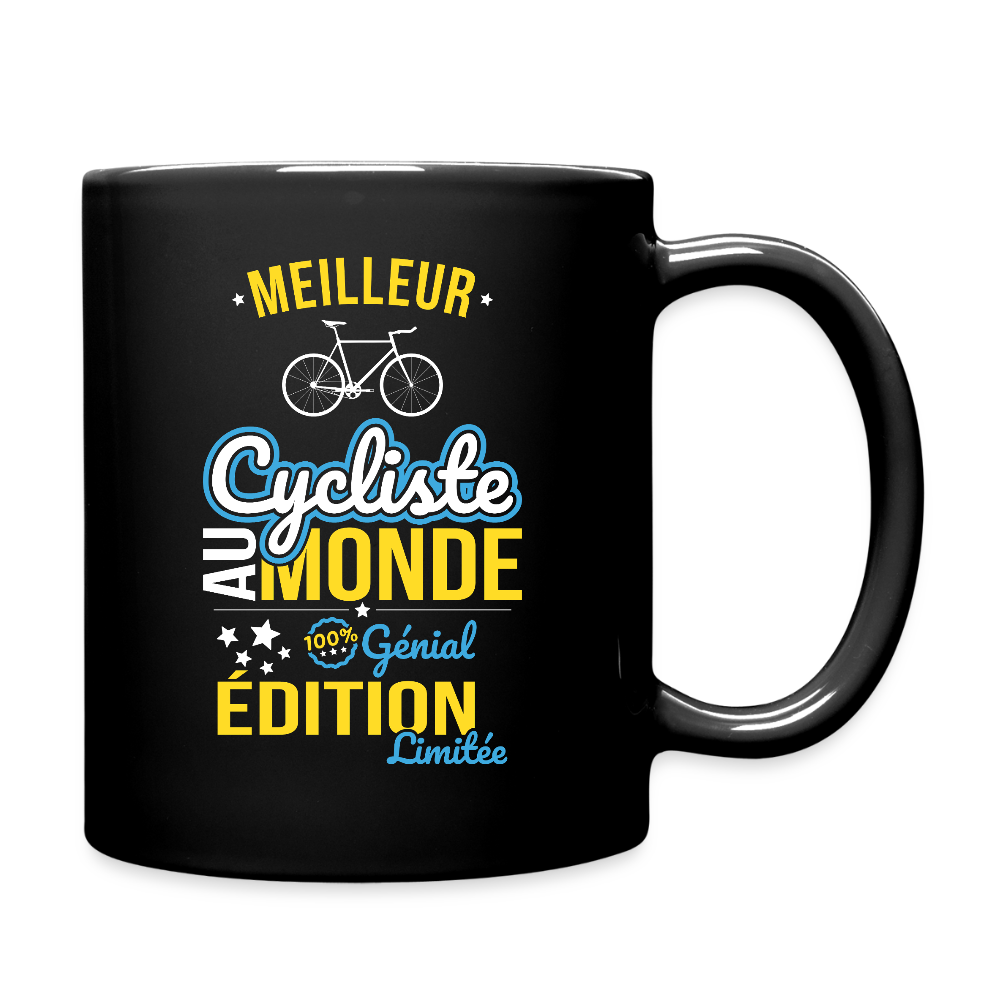 Mug uni - Meilleur Cycliste au monde - 100% génial - noir