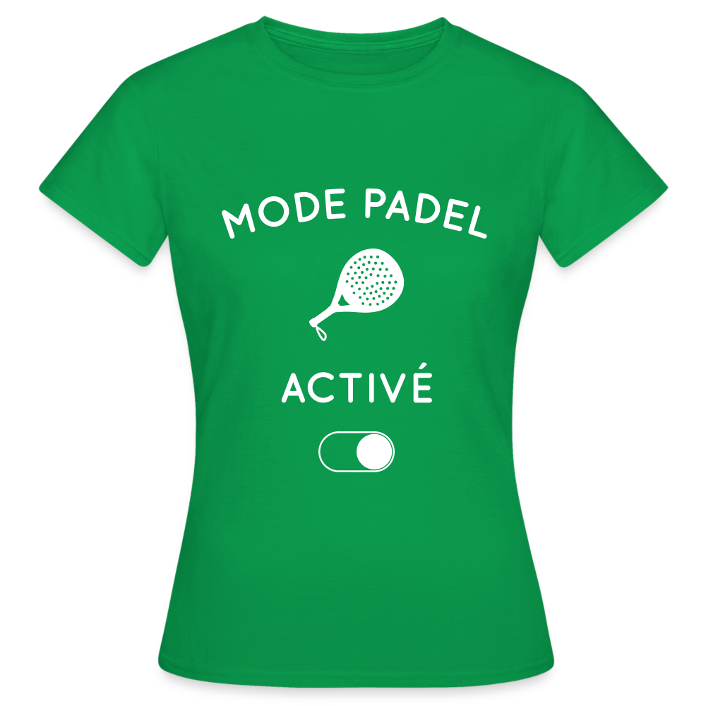 T-shirt Femme - Mode padel activé - vert