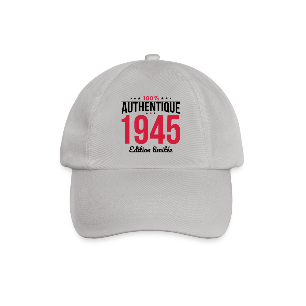 Casquette classique - Anniversaire 81 Ans - 100% Authentique 1945 - bruyère