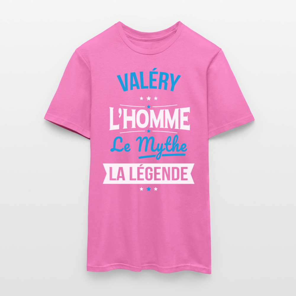 T-shirt Homme - Valéry - l'Homme - le Mythe - la Légende - rose