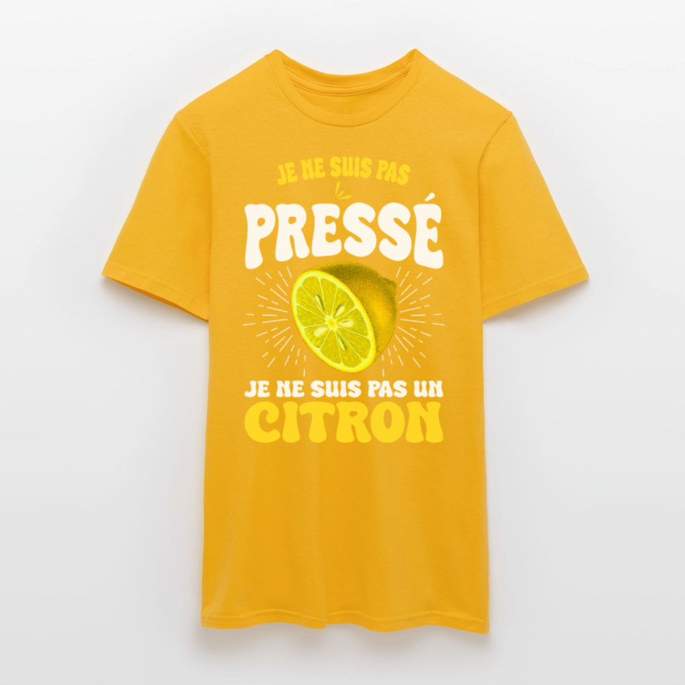 T-shirt Homme - Je ne suis pas un citron - jaune