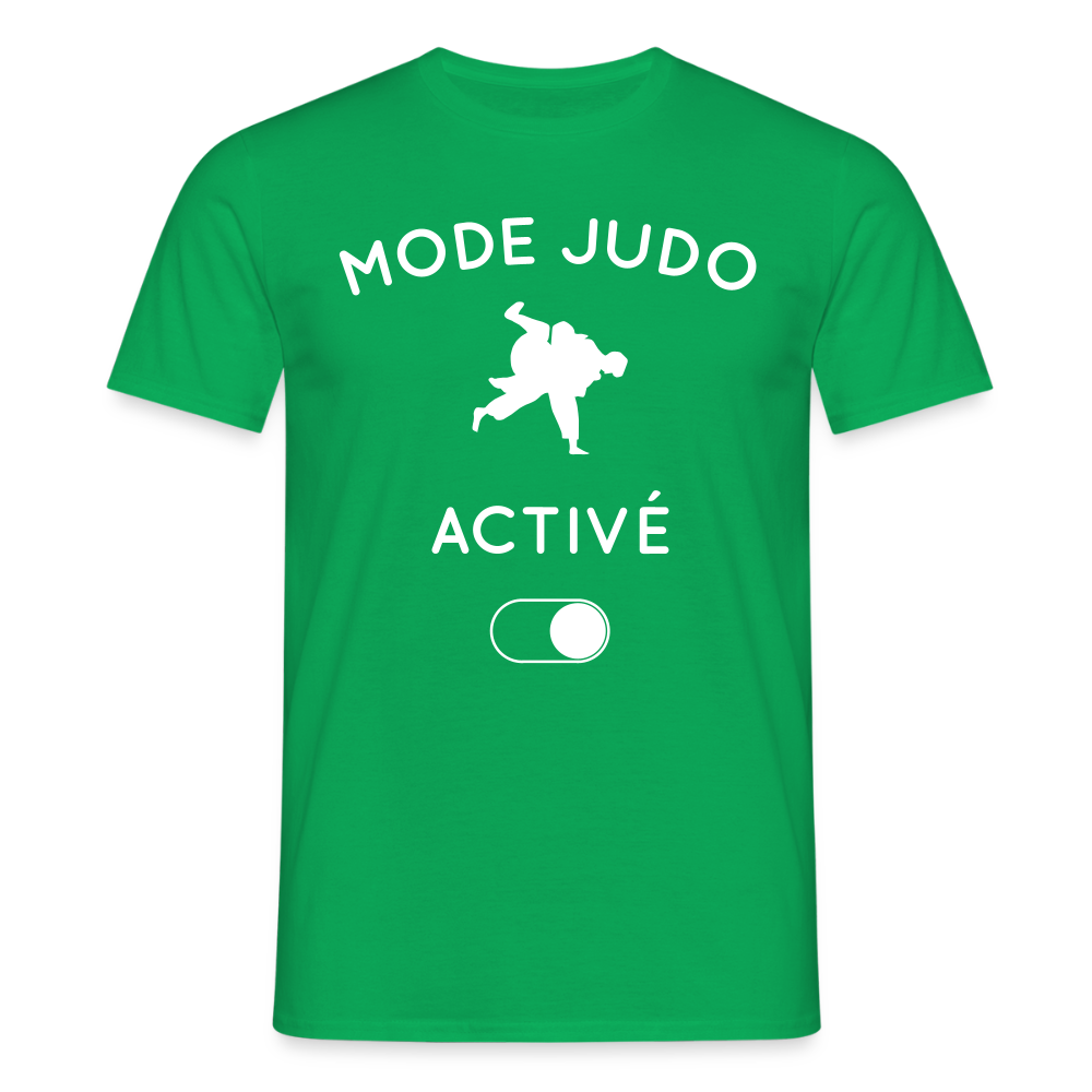 T-shirt Homme - Mode judo activé - vert