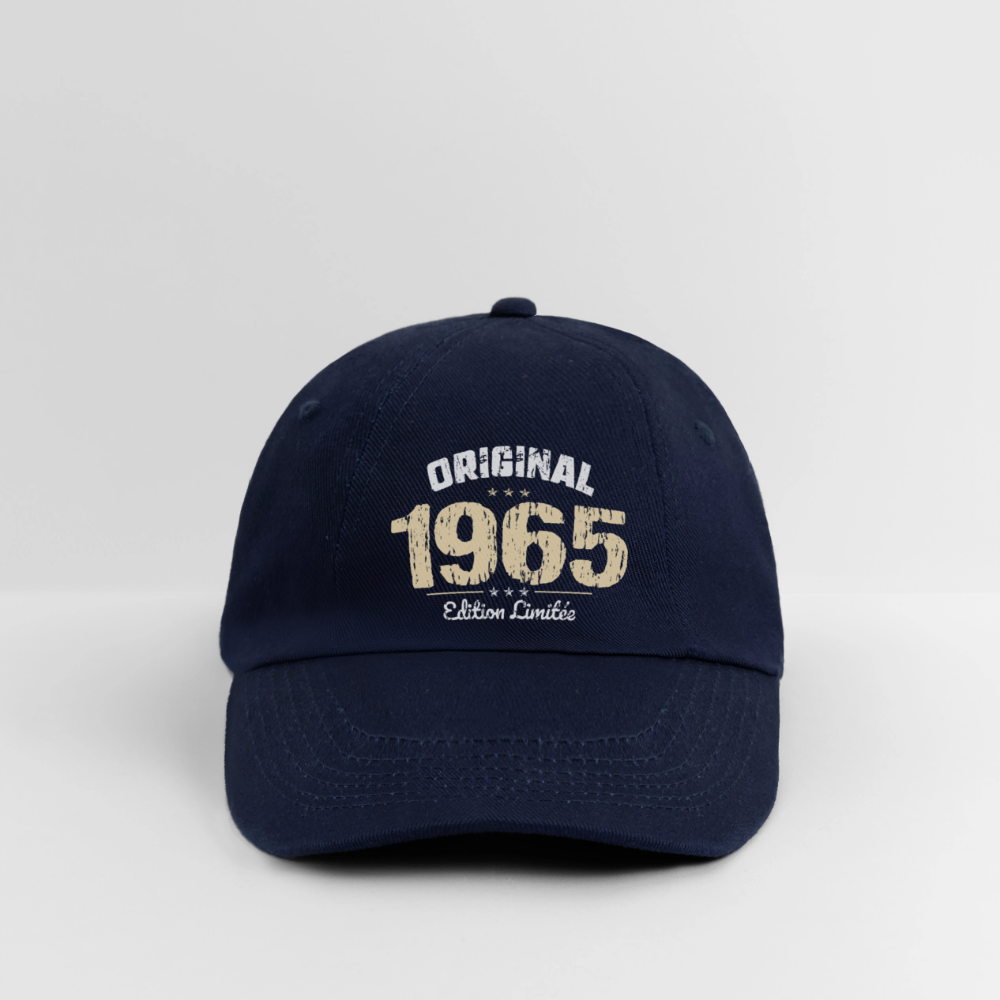 Casquette classique - Anniversaire 60 Ans - Original 1965 - bleu/bleu