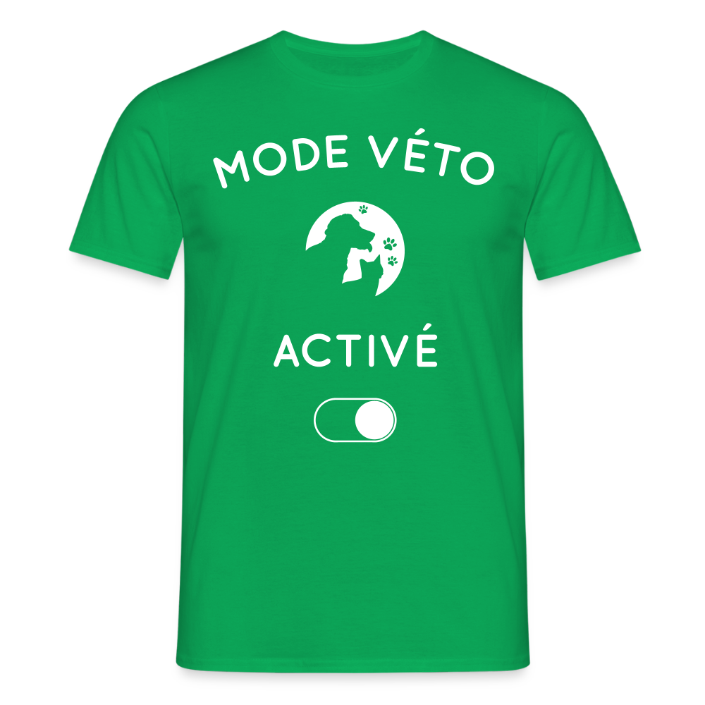 T-shirt Homme - Mode véto activé - vert