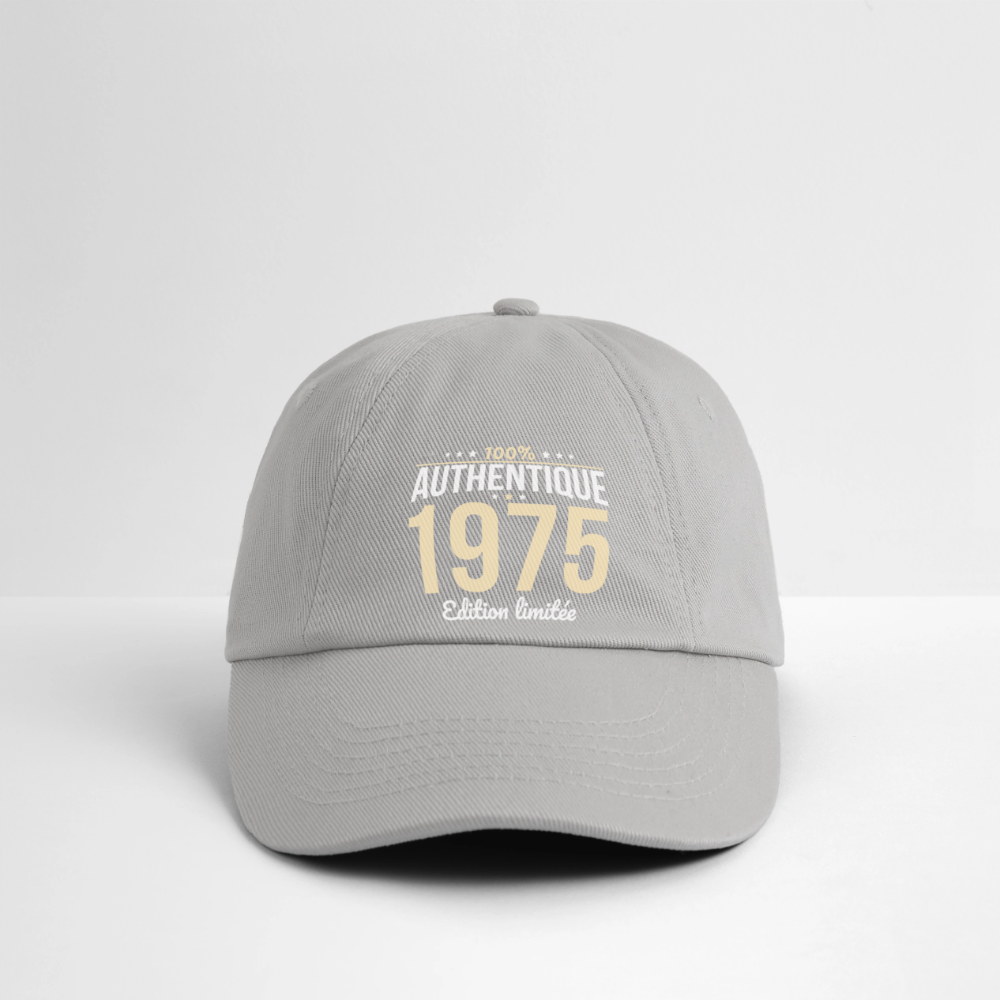 Casquette classique - Anniversaire 50 Ans - 100% Authentique 1975 - bruyère