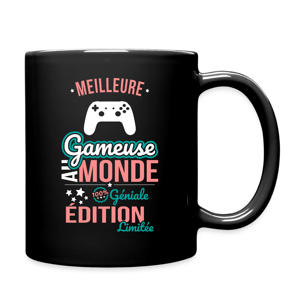 Mug uni - Meilleure Gameuse au monde - 100% géniale - noir