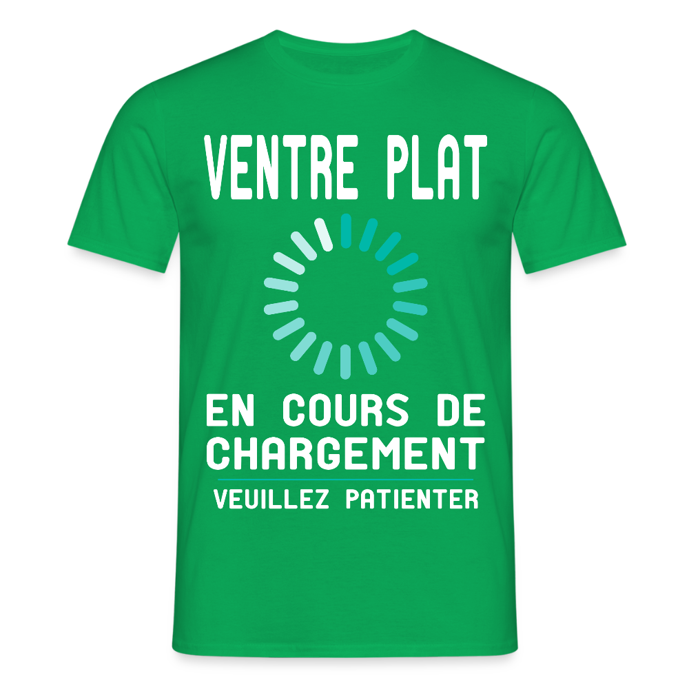 T-shirt Homme - Ventre plat en cours de chargement - vert
