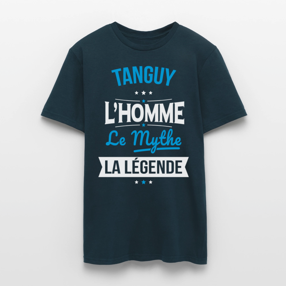 T-shirt Homme - Tanguy - l'Homme - le Mythe - la Légende - marine
