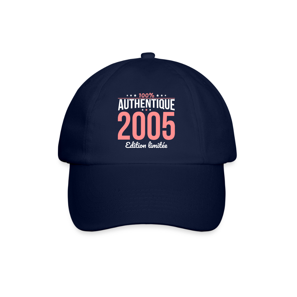 Casquette classique - Anniversaire 20 Ans - 100% Authentique 2005 - bleu/bleu