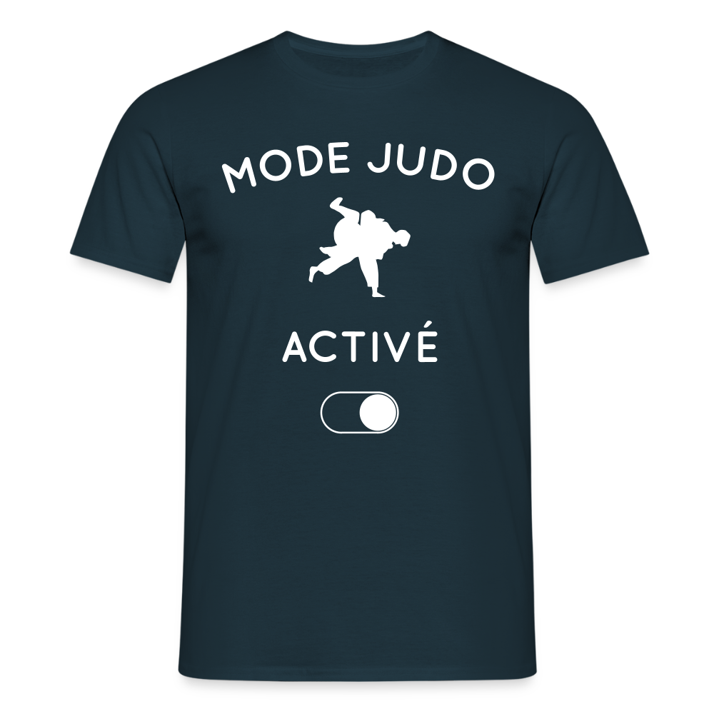 T-shirt Homme - Mode judo activé - marine