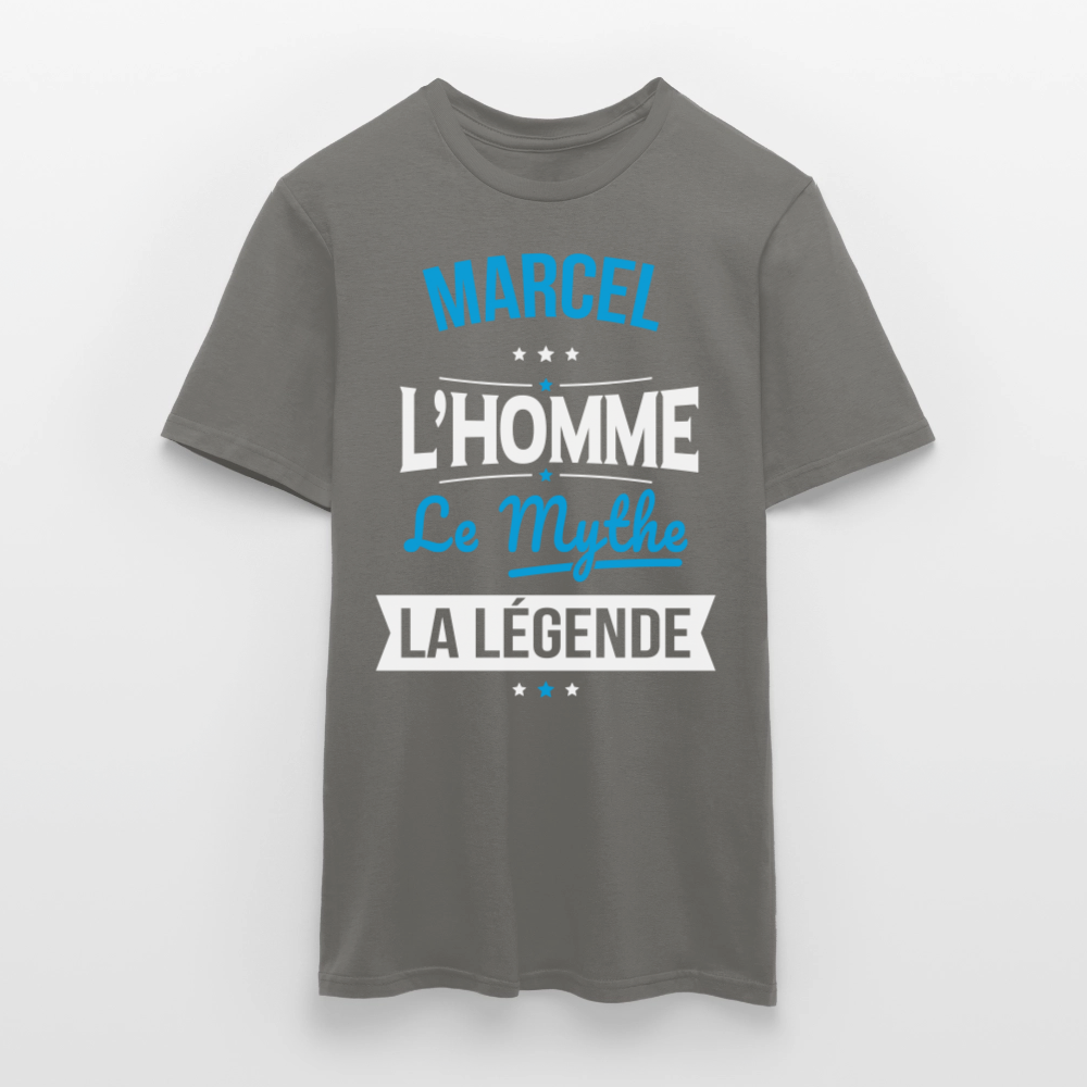 T-shirt Homme - Marcel - l'Homme - le Mythe - la Légende - gris graphite