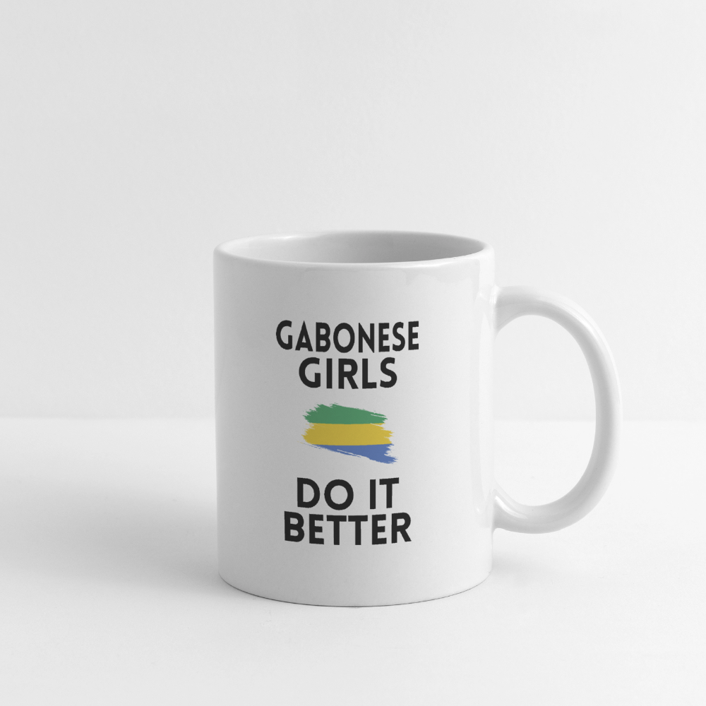 Mug blanc - Gabonese Girls Do It Better - blanc