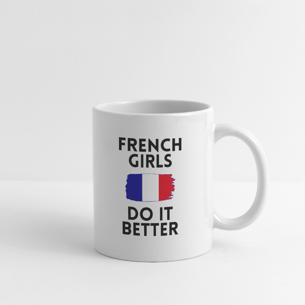 Mug blanc - French Girls Do It Better - blanc