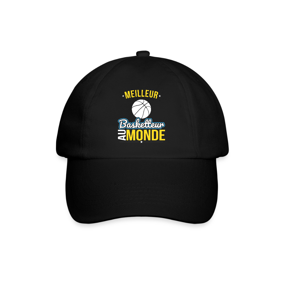 Casquette classique - Meilleur basketteur au monde - noir/noir