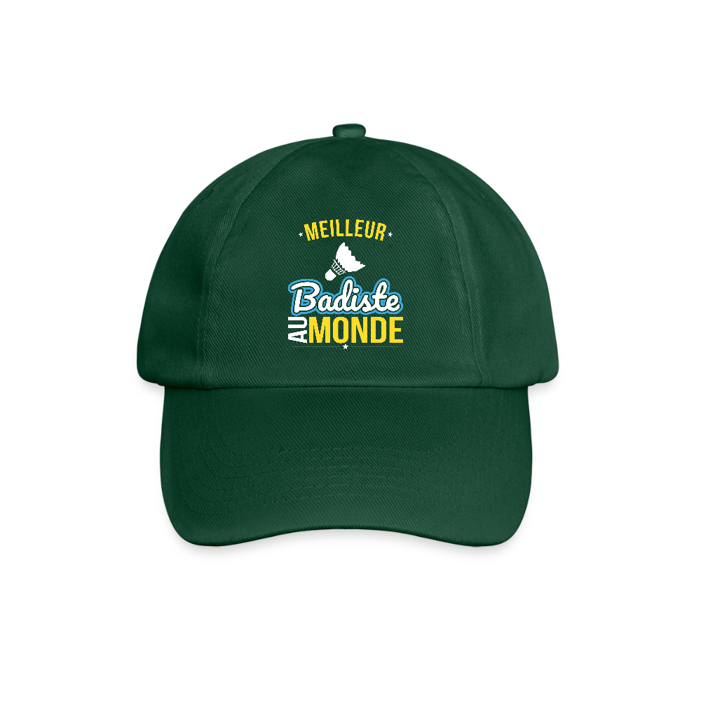 Casquette classique - Meilleur badiste au monde - vert bouteille