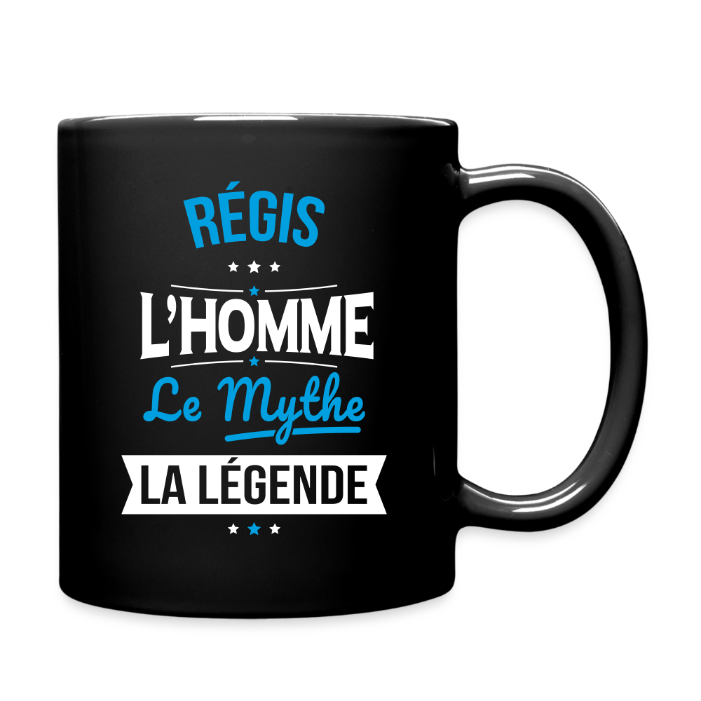 Mug uni - Régis - l'Homme - le Mythe - la Légende - noir
