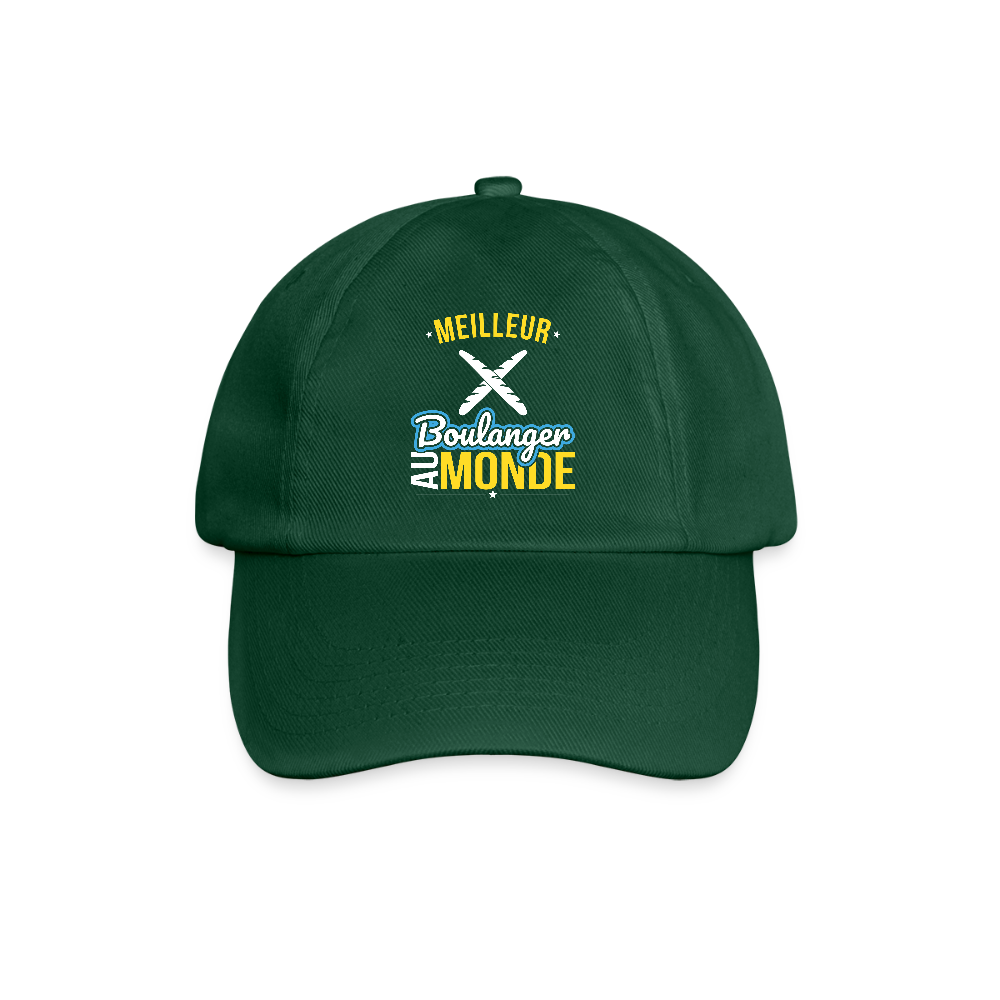 Casquette classique - Meilleur boulanger au monde - vert bouteille
