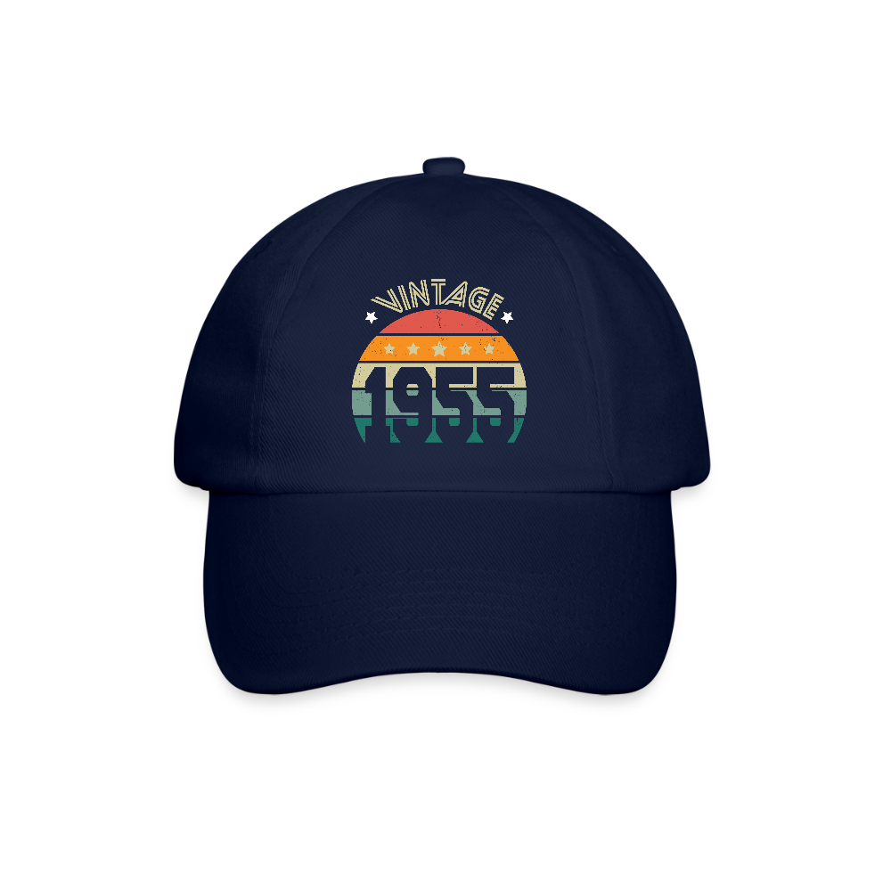 Casquette classique - Anniversaire 70 Ans - Vintage 1955 - bleu/bleu