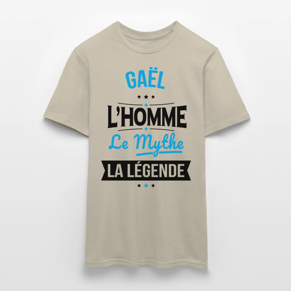 T-shirt Homme - Gaël - l'Homme - le Mythe - la Légende - beige sable