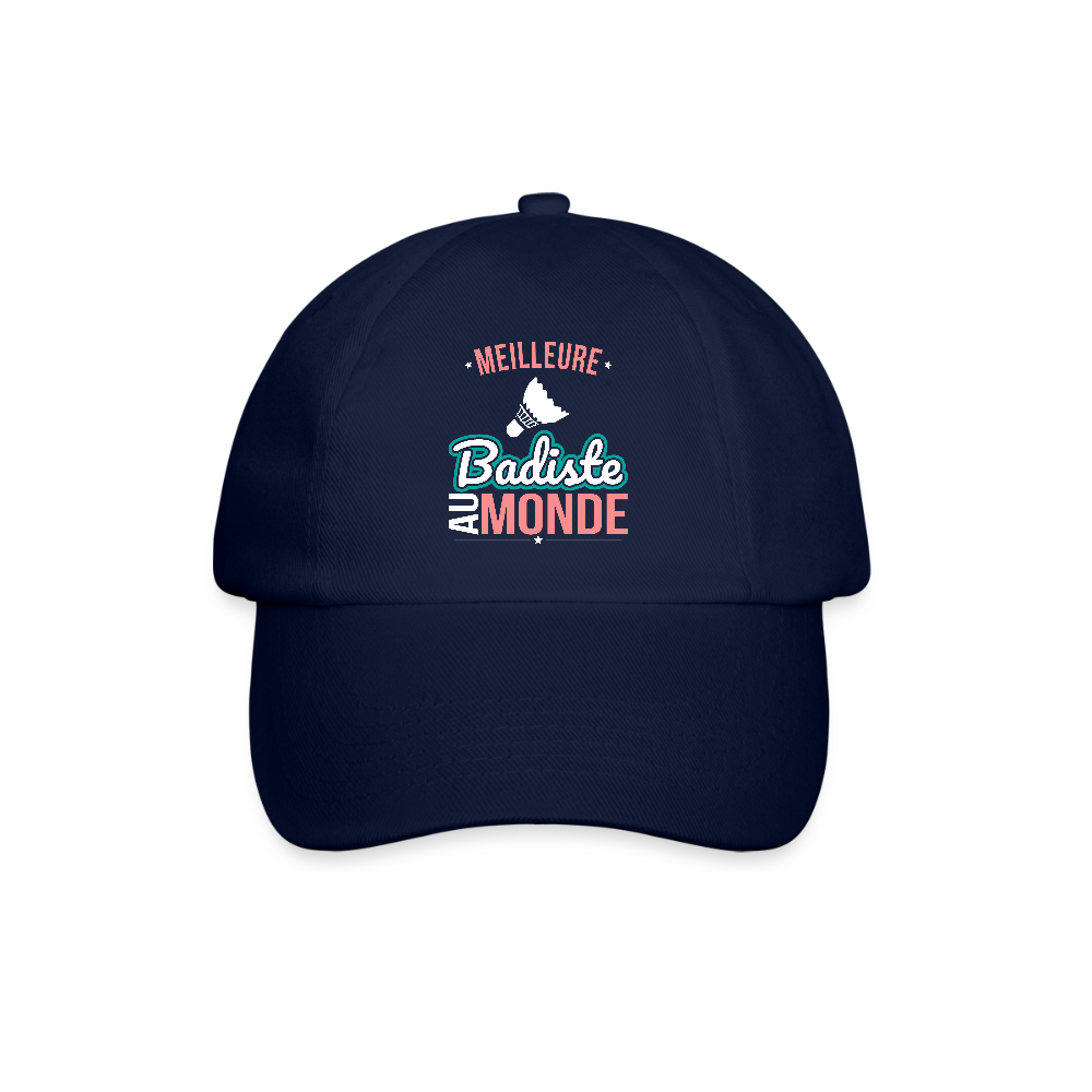 Casquette classique - Meilleure badiste au monde - bleu/bleu