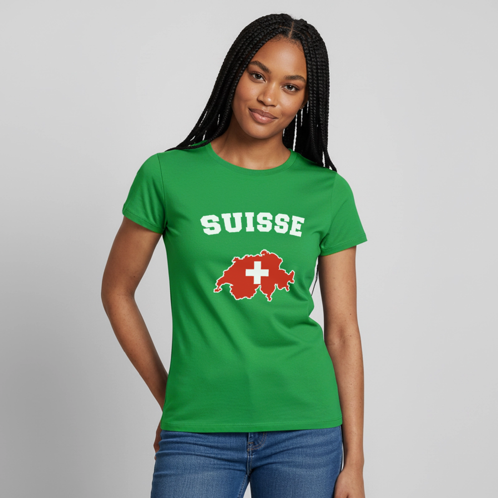 T-shirt Femme - Suisse - vert