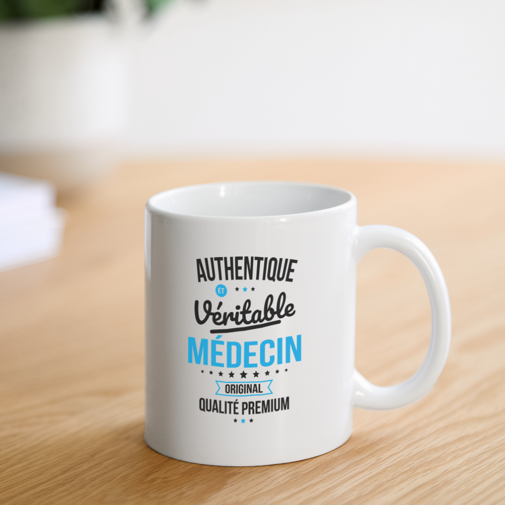 Mug blanc - Authentique et véritable Médecin - blanc
