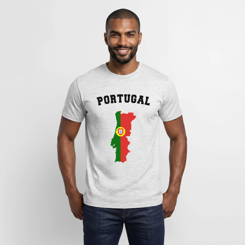 T-shirt Homme coloris clair - Portugal - gris chiné