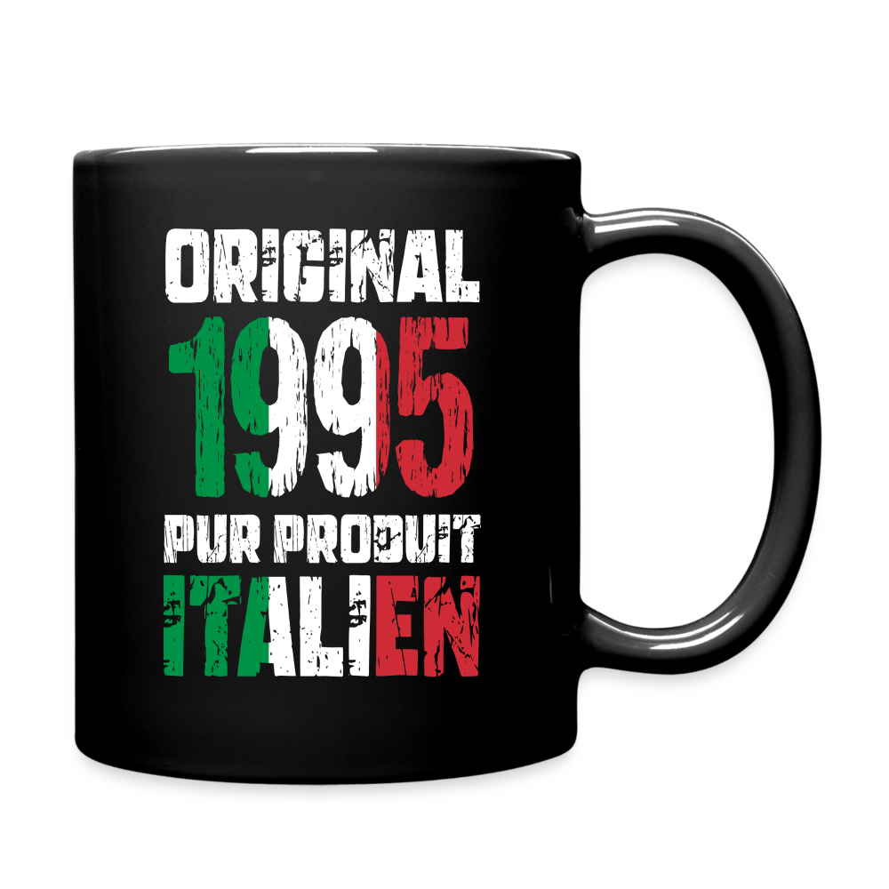 Mug uni - Anniversaire 30 Ans - Original 1995 - Pur produit Italien - noir