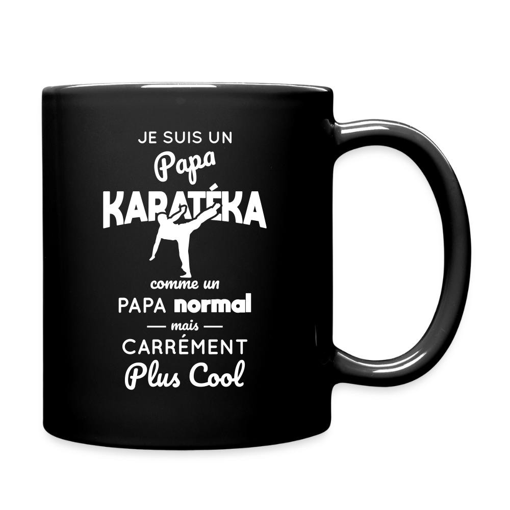 Mug uni - Papa karatéka plus cool - noir