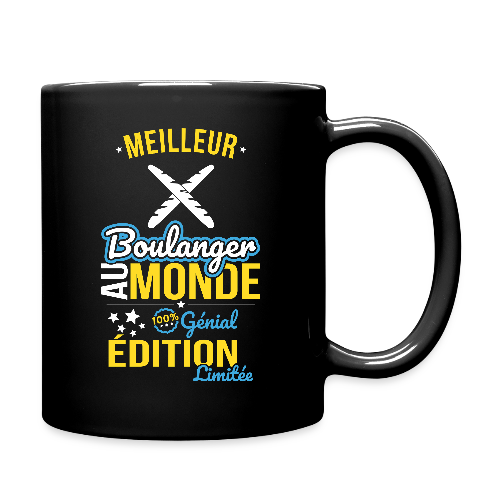 Mug uni - Meilleur Boulanger au monde - 100% génial - noir