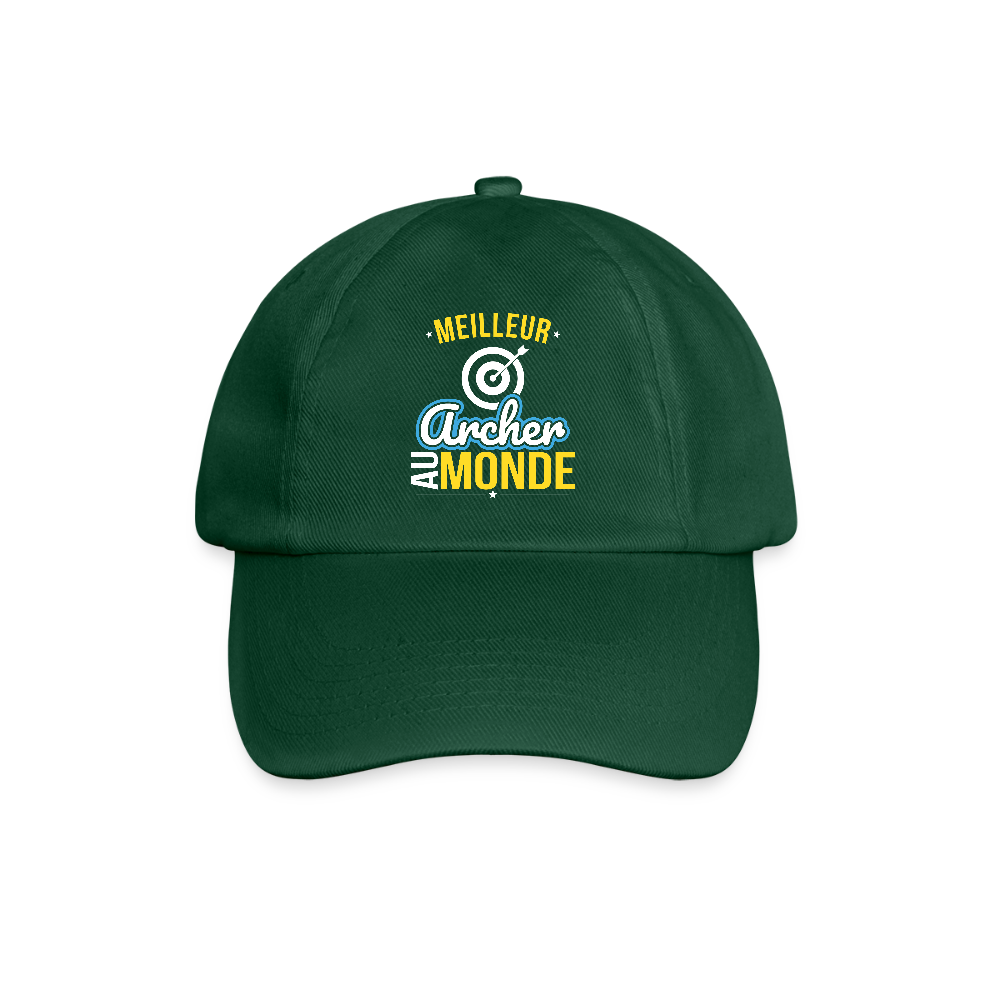 Casquette classique - Meilleur archer au monde - vert bouteille