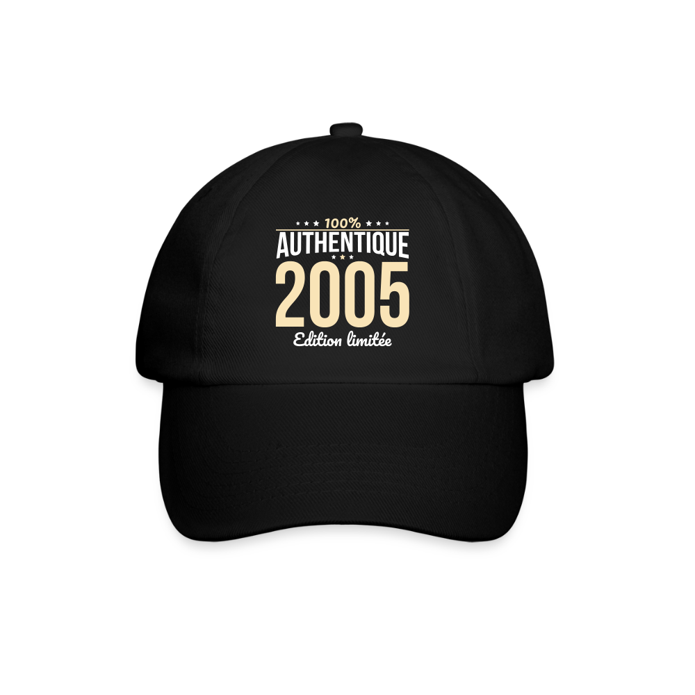 Casquette classique - Anniversaire 20 Ans - 100% Authentique 2005 - noir/noir