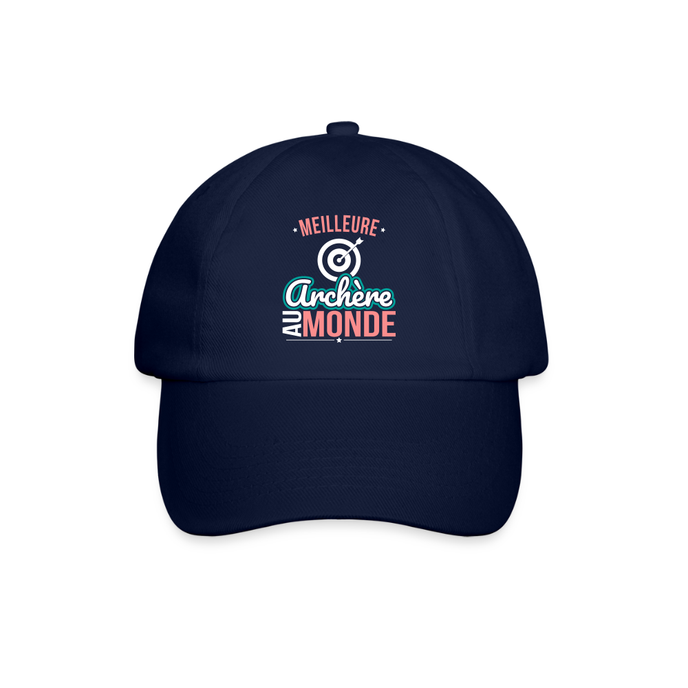 Casquette classique - Meilleure archère au monde - bleu/bleu