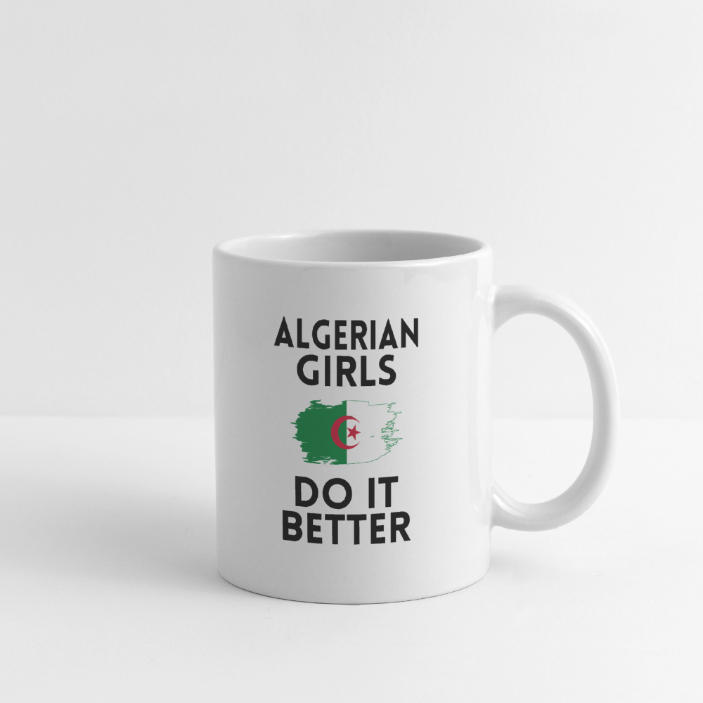 Mug blanc - Algerian Girls Do It Better - blanc