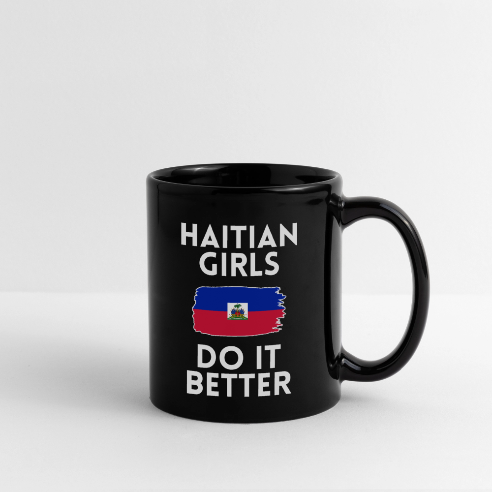 Mug uni - Haitian Girls Do It Better - noir
