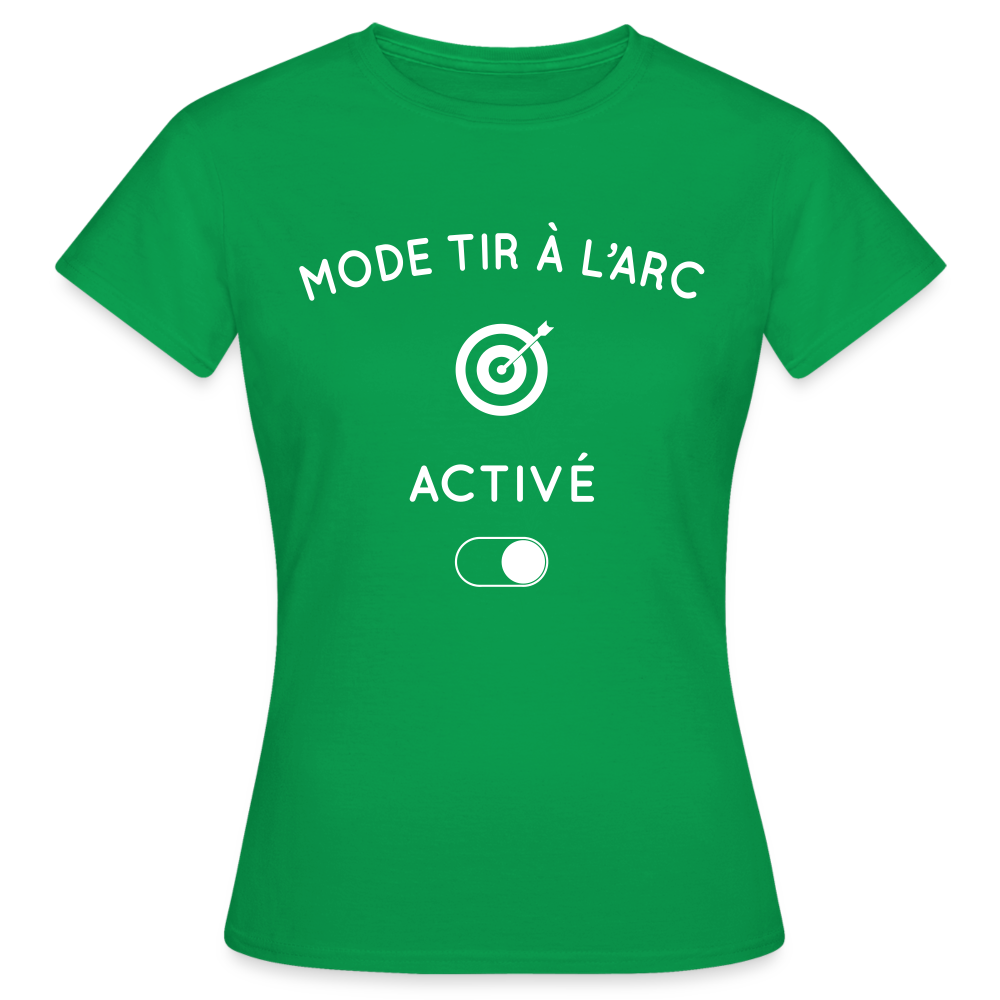 T-shirt Femme - Mode tir à l'arc activé - vert