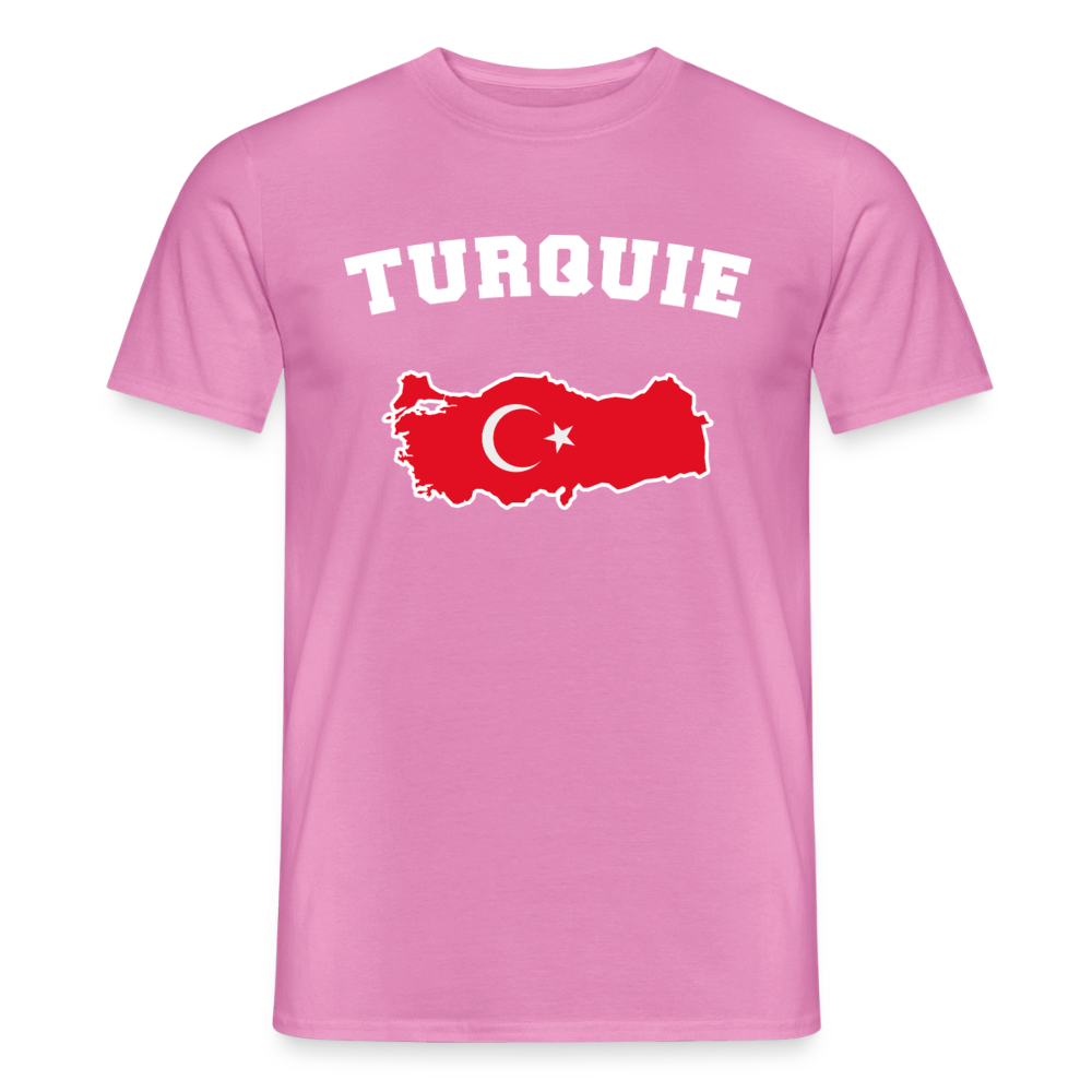 T-shirt Homme - Turquie - rose