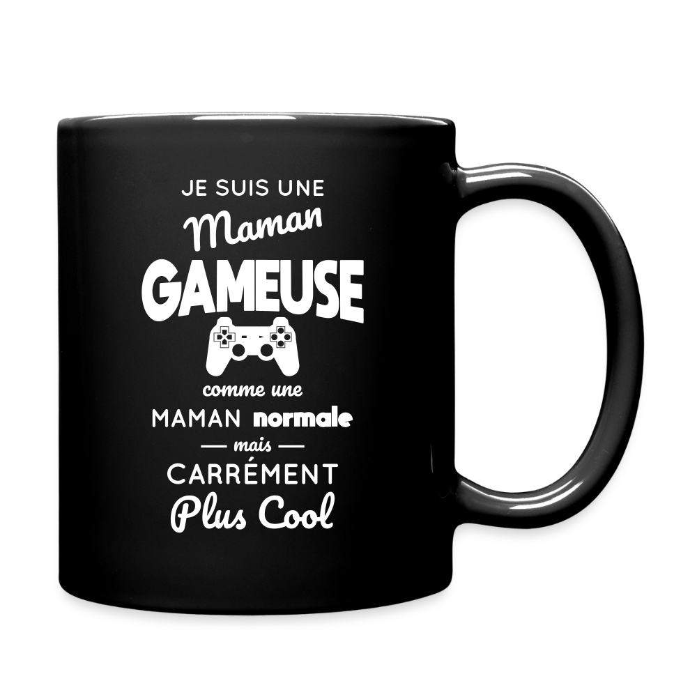 Mug uni - Maman gameuse plus cool - noir