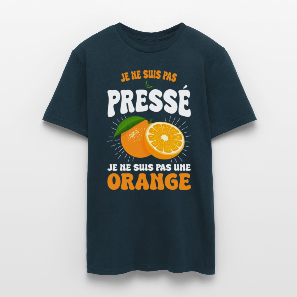 T-shirt Homme - Je ne suis pas une orange - marine