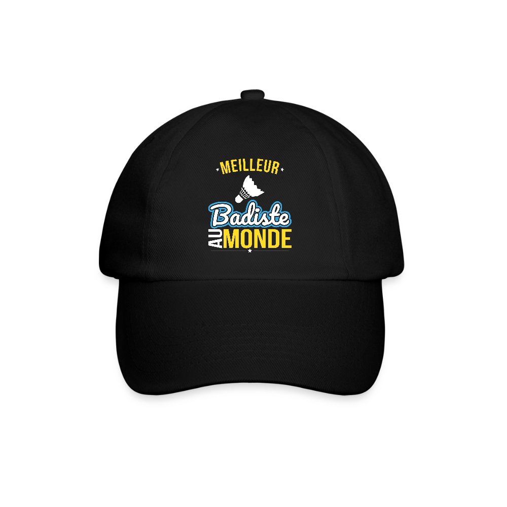 Casquette classique - Meilleur badiste au monde - noir/noir