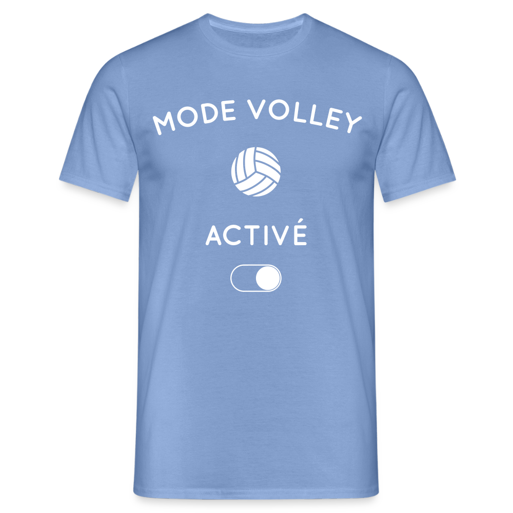 T-shirt Homme - Mode volley activé - carolina blue