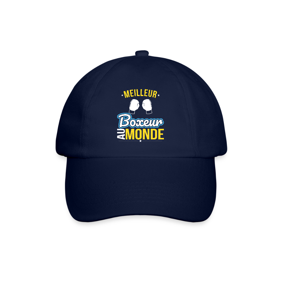 Casquette classique - Meilleur boxeur au monde - bleu/bleu