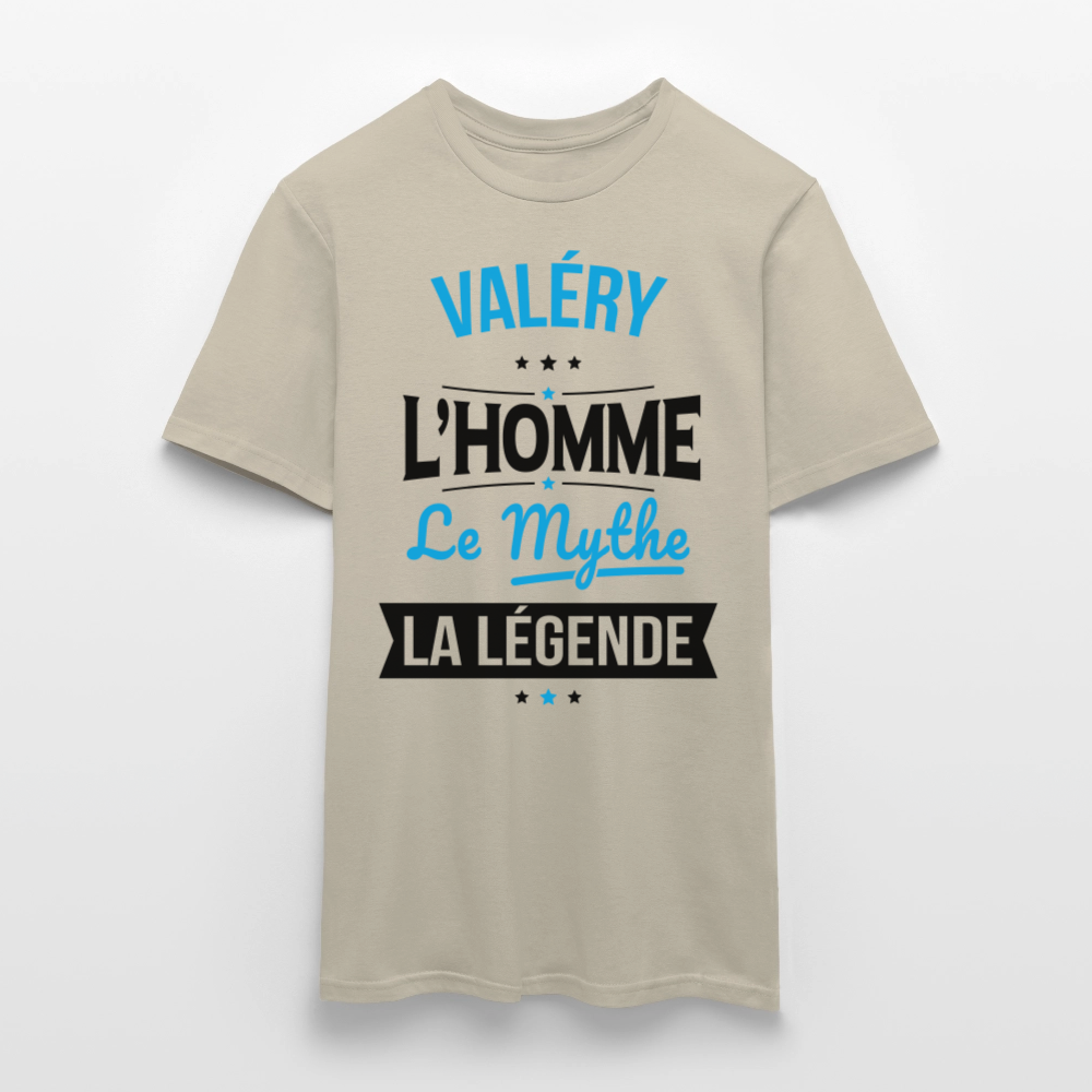 T-shirt Homme - Valéry - l'Homme - le Mythe - la Légende - beige sable