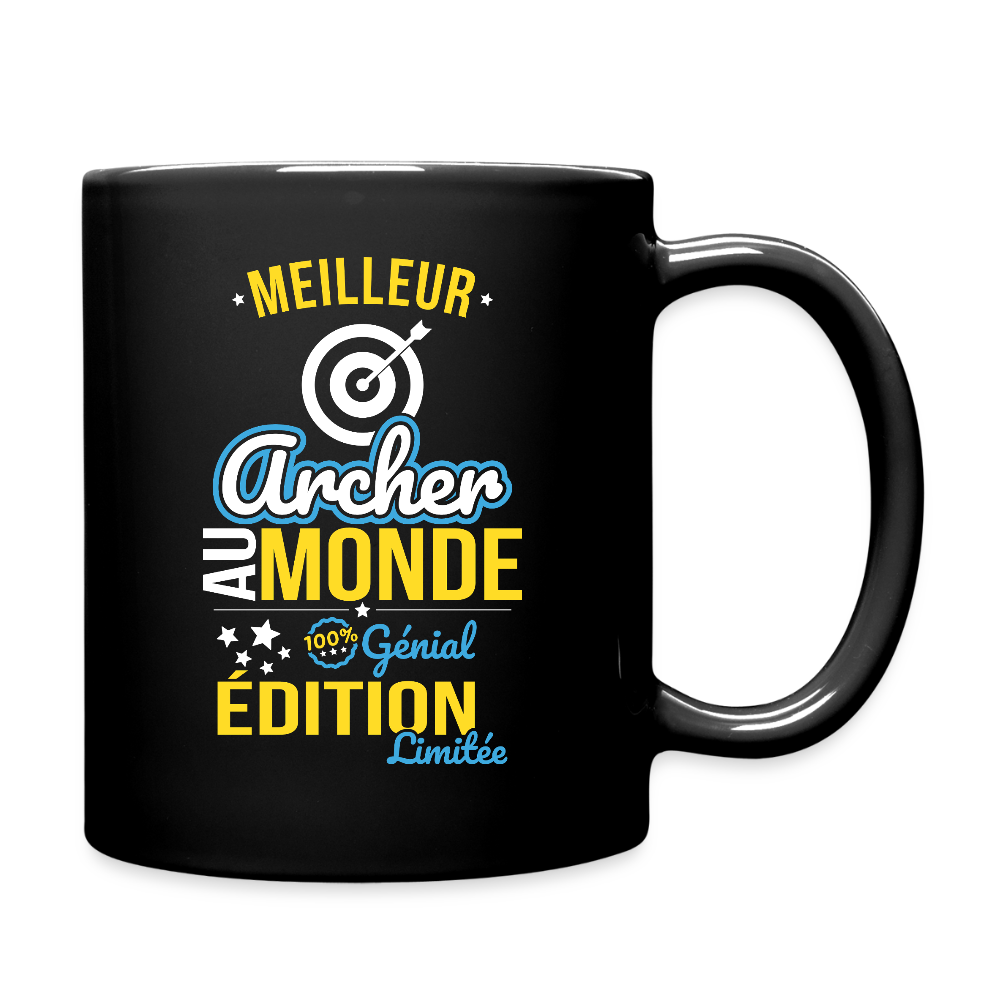 Mug uni - Meilleur Archer au monde - 100% génial - noir