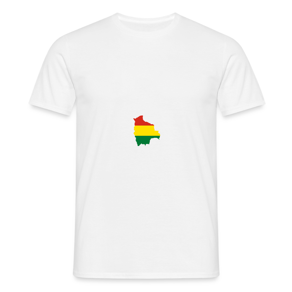 T-shirt Homme - Papa Bolivien Plus Cool - blanc