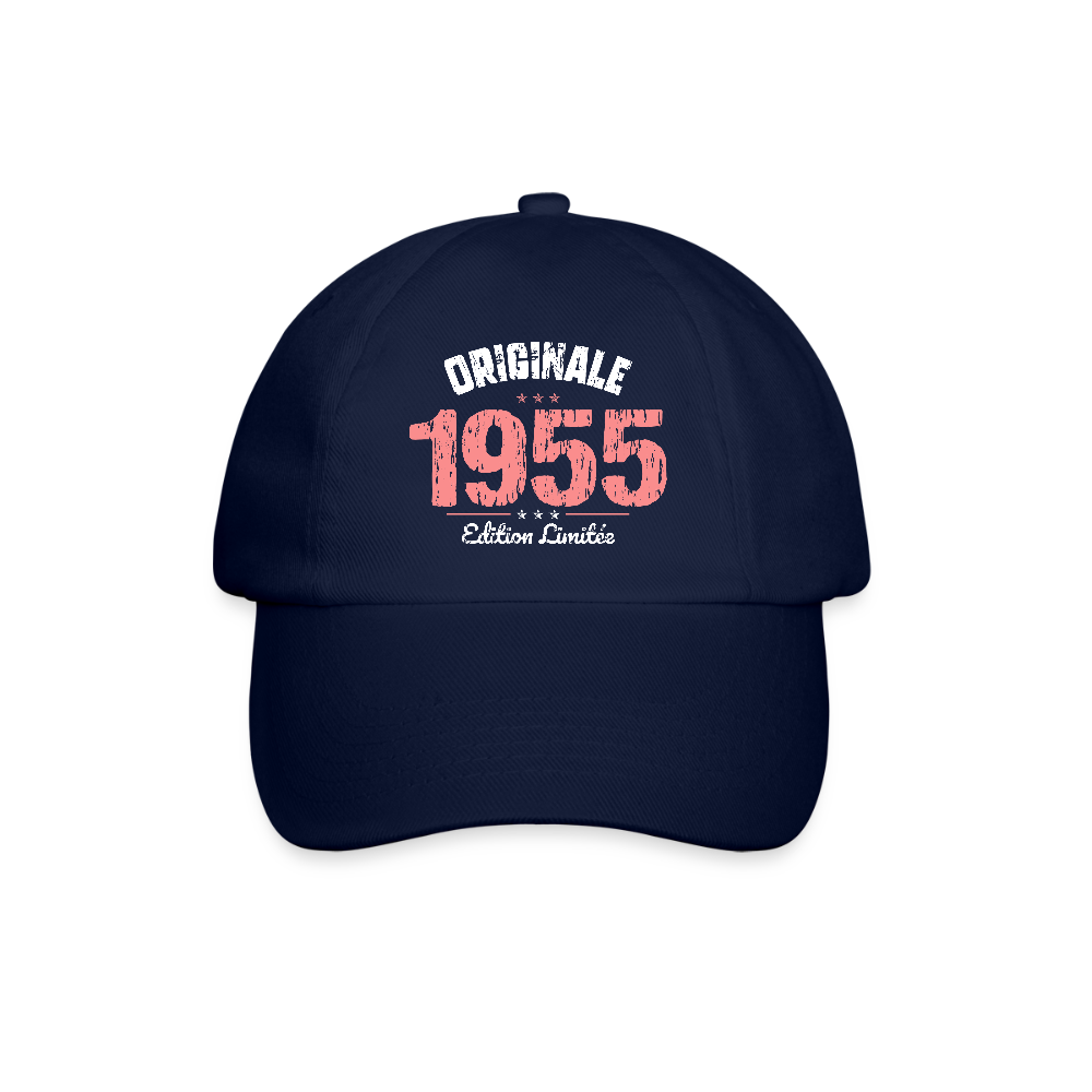 Casquette classique - Anniversaire 70 Ans - Originale 1955 - bleu/bleu